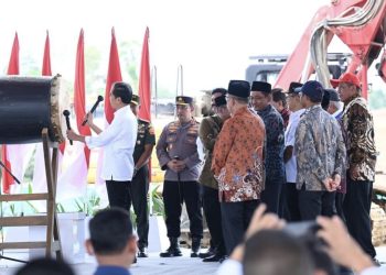 Groundbreaking Masjid Negara di IKN, Presiden: Merepresentasikan Kemajemukan Indonesia