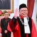 Presiden Jokowi Saksikan Pengucapan Sumpah Arsul Sani sebagai Hakim Konstitusi