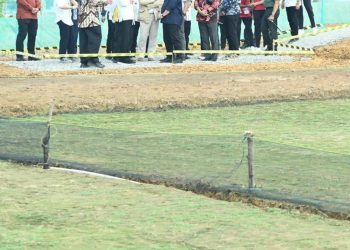 Tinjau Pusat Pelatihan PSSI, Presiden Jokowi: Mei Selesai, Juni Dipakai