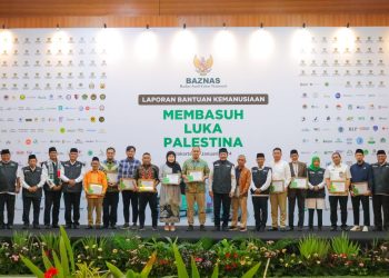 Bantu Program Membasuh Luka Palestina, BAZNAS Beri Penghargaan kepada 752 Mitra