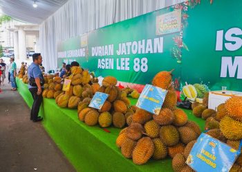 Rame-rame Belah Duren di TangCity Mall