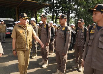 Amankan TPS Serentak, Ratusan Petugas Satpol PP Diterjunkan