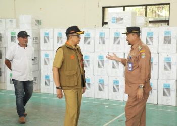 Pj Bupati Tangerang Tinjau Kesiapan Logistik Pemilu di Tiga Kecamatan