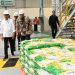 Presiden Jokowi Cek Stok Beras dan Bagikan Bantuan Pangan di Sukoharjo