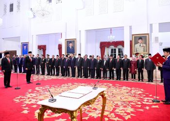 Presiden Jokowi Lantik Agus Harimurti Yudhoyono sebagai Menteri ATR/BPN