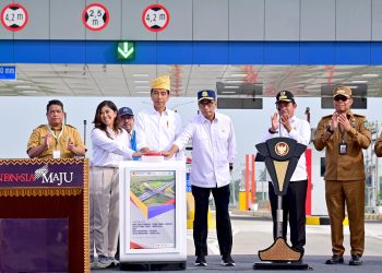 Presiden Jokowi Resmikan Jalan Tol Seksi Tebing Tinggi-Indrapura dan Indrapura-Limapuluh