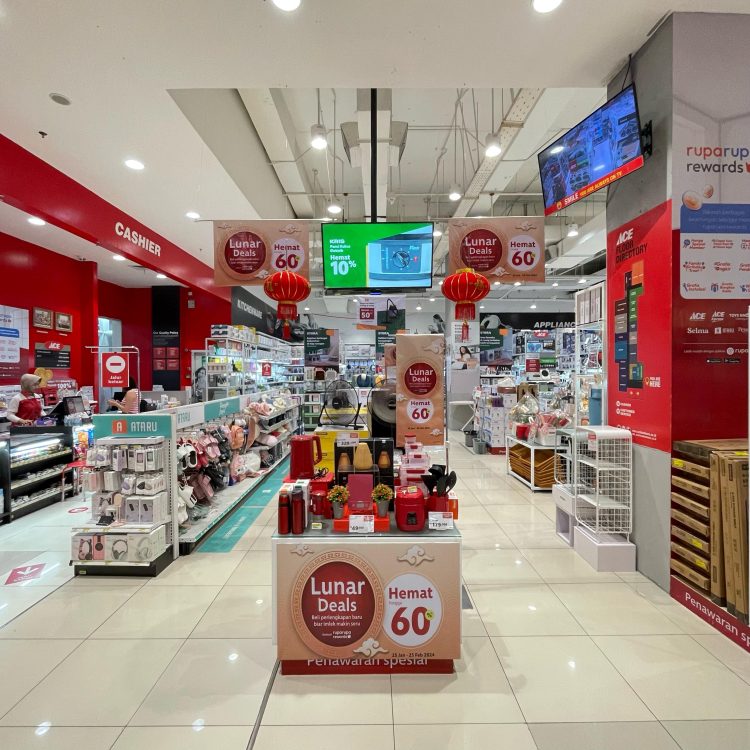 Ace Hardrware Teras Kota BSD. (IST)