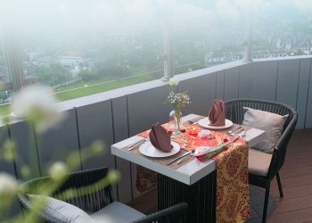 Dinner Romantis Valentine “Just the Two of Us” di Rooftop Hotel Santika Premiere ICE-BSD City