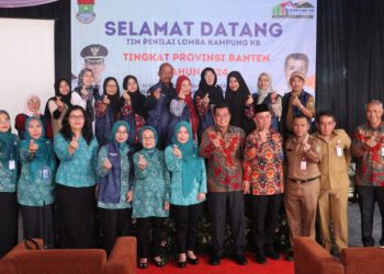 Desa Caringin Legok Wakili Kabupaten Tangerang Lomba Kampung KB Tingkat Banten