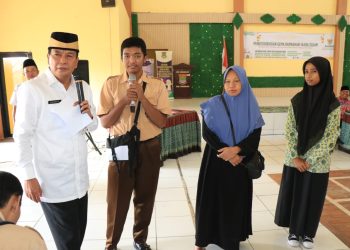 Sekda Rudi Maesyal Hadiri Pendistribusian ZIS di Kecamatan Sukamulya