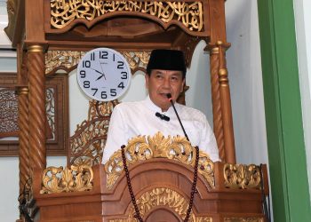 Safari Ramadhan di Masjid Nurul Hidayah Mekar Bakti, Ini yang Disampaikan Sekda Rudi Maesyal
