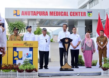 Presiden Jokowi Resmikan Rehabilitasi dan Rekonstruksi Bangunan Pascabencana di Palu