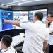 Presiden Jokowi Tinjau Pusat Komando IKN dan Studio Mini TVRI