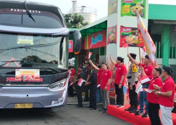Puluhan Ribu Penjual Mie Ikut Mudik Gratis dari PT Indofood 