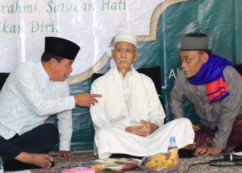 Sekda Rudy Maesyal Hadiri Halal Bihalal di Ponpes Hudaatul Umam Pasar Kemis