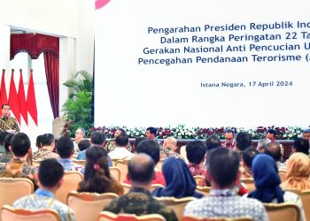 Presiden Jokowi Tegaskan Penanganan TPPU Harus Komprehensif