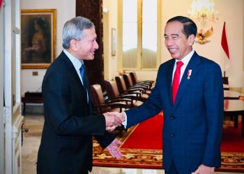 Presiden Jokowi Terima Kunjungan Kehormatan Menlu Singapura