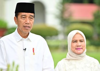 Presiden Jokowi dan Ibu Iriana Ucapkan Selamat Idulfitri 1445 Hijriah