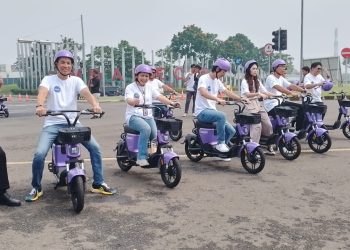 Kini Kawasan Gading Serpong Dilengkapi Layanan Transportasi Ramah Lingkungan Sepeda Listrik Beam Mobility