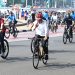 Bersepeda di Kawasan Sudirman-Thamrin, Presiden Jokowi Olahraga Bersama Masyarakat