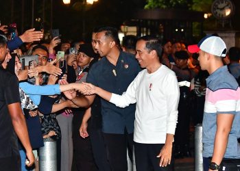 Malam Minggu Presiden Jokowi Bersama Rakyat di Malioboro
