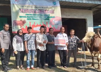 Alhamdulliah, Indah Kiat Tangerang Kembali Sebar Puluhan Hewan Kurban