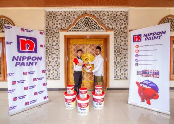 Program Masjid 1.000, Nippon Paint Donasikan 5.600 Liter Cat untuk 416 Masjid