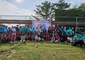 Main di Kampung Dolanan Khatulistiwa Tekan Kecanduan Gawai 