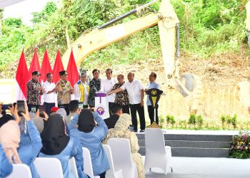 Presiden Jokowi Lakukan Groundbreaking Universitas Pertama di IKN