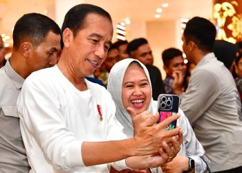 Saat Foto Bersama Presiden Jokowi Jadi Kado Ulang Tahun Warga Balikpapan