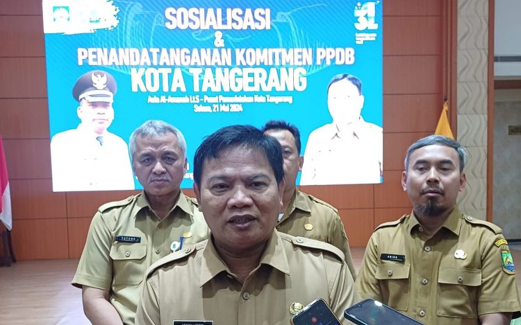 Kepala Dinas Pendidikan Kota Tangerang, Jamaludin. (KEY)