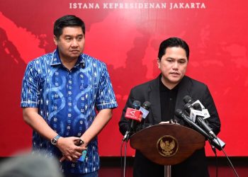 Diterima Presiden Jokowi, Ketua Umum PSSI Erick Thohir Umumkan Persiapan Piala Presiden