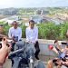 Hari Kedua di IKN, Presiden Ajak Media Tinjau Kawasan Istana Kepresidenan