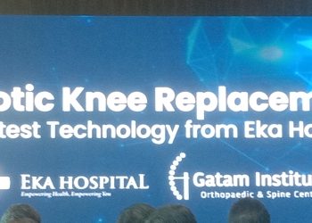 Eka Hospital Perkenalkan Alat Robotik untuk Pergantian Lutut