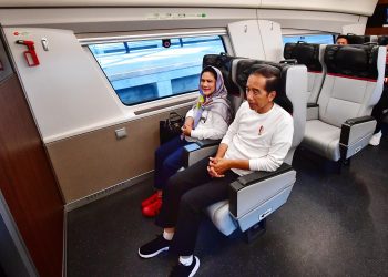 Naik Whoosh ke Bandung, Presiden dan Ibu Iriana akan Buka Piala Presiden 2024