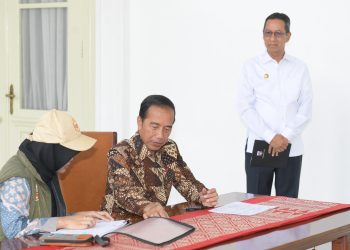 Presiden Jokowi Ikuti Proses Coklit Data Pemilih Pilkada 2024