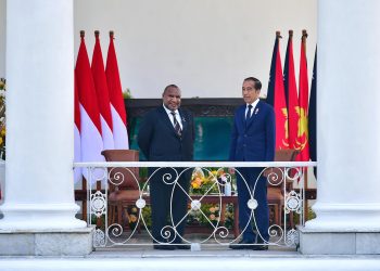 Presiden Jokowi Terima Kunjungan PM Papua Nugini di Istana Bogor
