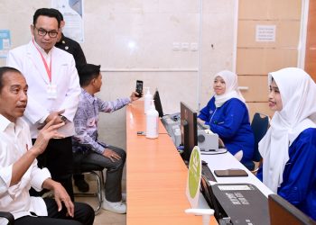 Presiden dan Ibu Iriana Tinjau RSUD Prof. Dr. H. M. Anwar Makkatutu Bantaeng