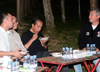 Saat Presiden dan Para Influencer Makan Malam Bersama di IKN