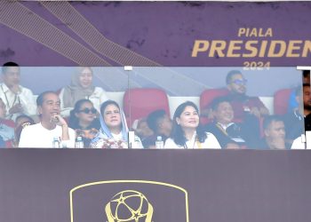 Saksikan Laga Perdana Piala Presiden 2024, Presiden Jokowi: Makin Banyak Kompetisi, Makin Baik