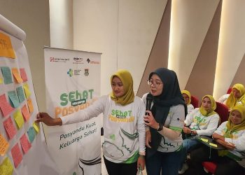 Kader Posyandu di Kecamatan Cisauk Ikuti Penguatan Kesehatan Layanan Masyarakat dari Sinar Mas Land