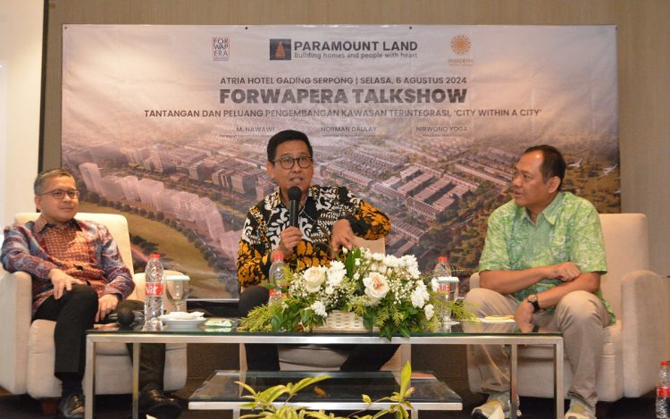 Forwapera Talkshow di Hotel Atria Gading Serpong.