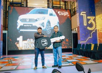 Smart Shopper Surprise TangCity Mal Diundi, Loyal Customer Bawa Pulang Honda W-RV