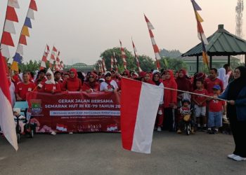 Dibuka Bakal Calon Bupati Tangerang, Jalan Santai RW 03 Diikuti Ratusan Peserta