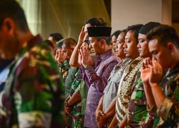 Kasetpres Gelar Doa Bersama Jelang Peringatan HUT Ke-79 RI di IKN