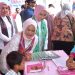 Kunjungan ke Posyandu, Ibu Iriana dan Ibu Wury Tinjau Program Vaksin untuk Anak