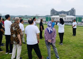 Presiden Jokowi Ajak Pimpinan Lembaga Negara Tinjau Infrastruktur di Ibu Kota Nusantara