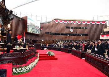 Presiden Jokowi Apresiasi Kerja Keras Lembaga Negara dan Kerja Sama Anak Bangsa Capai Kemajuan Indonesia