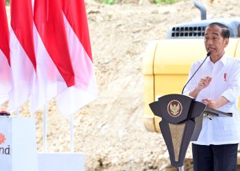 Presiden Jokowi Lakukan Groundbreaking Proyek PT Intiland Development di Ibu Kota Nusantara