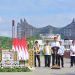 Presiden Jokowi Resmikan Plaza Seremoni Sumbu Kebangsaan di Ibu Kota Nusantara